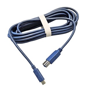 Immagine Cavetto USB-C - USB-B (3.1) 4.5m Blu