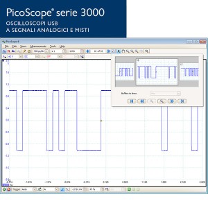 Foto prodotto Oscilloscopio PicoScope 3203D - 50 MHz, 2 sonde MI007