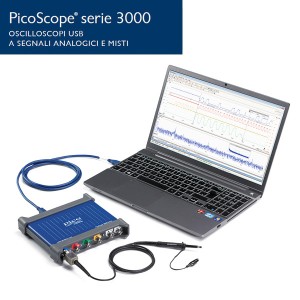 Foto prodotto Oscilloscopio PicoScope 3405D - 100 MHz, 4 sonde TA375