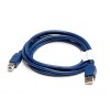 Cavetto USB 2.0 - 1.2 m, blu
