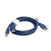 Accessorio Cavetto USB 2.0 doppia testa - 1.8 m blu
