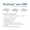 Clicca per visualizzare la foto del prodotto Oscilloscopio PicoScope 5242A - 60 MHz, 2 sonde MI007
